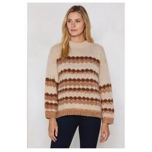 New Elsamanda Italian Striped Sweater